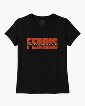 T-shirt Ferris Collection - GLITTER EDITION Black/Orange