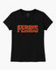 T-shirt Ferris Collection - GLITTER EDITION Black/Orange
